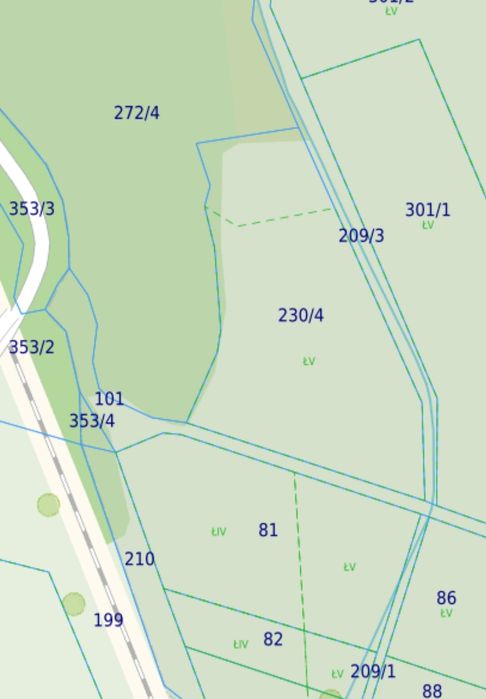 Działka Struszewo - niedaleko Bytowa