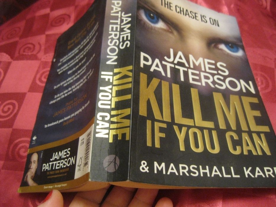 книга английский JAMES PATTERSON kill me if you can детектив Паттерсон