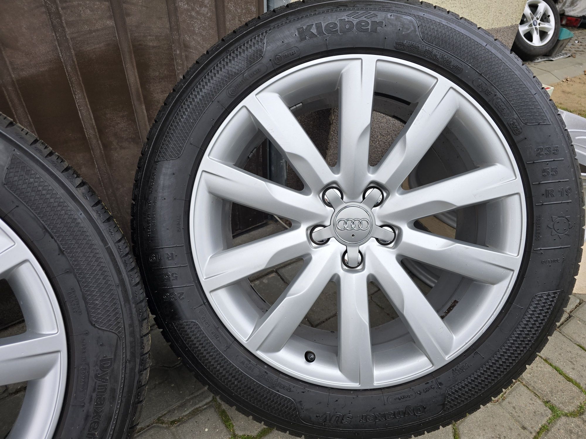 Felgi z oponami 235/55R19 Audi Q5 5x112 Q4 a4 A5 A6 A7 A8 Skoda Elroq