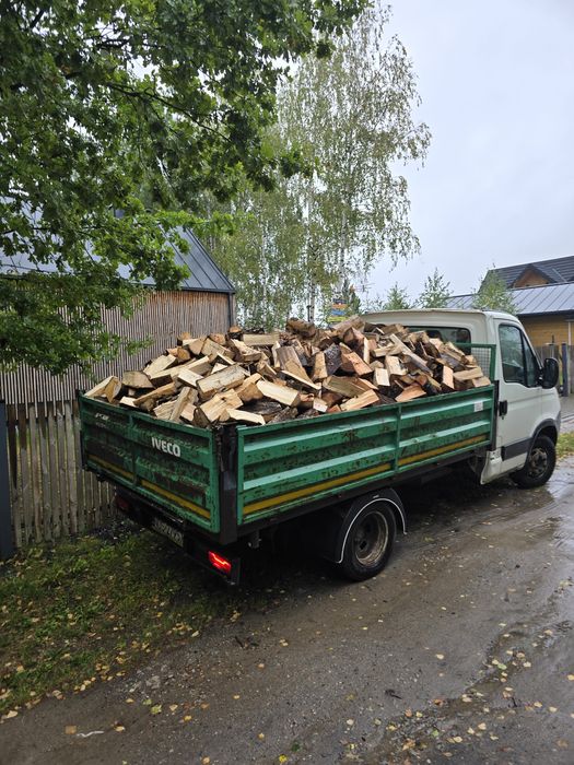 Drewno opałowe I kominkowe transportem gratis