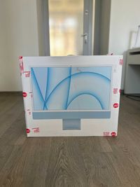 Оплата частинами! Моноблок Apple IMac 24 M1 Blue 2021 (MGPK3)