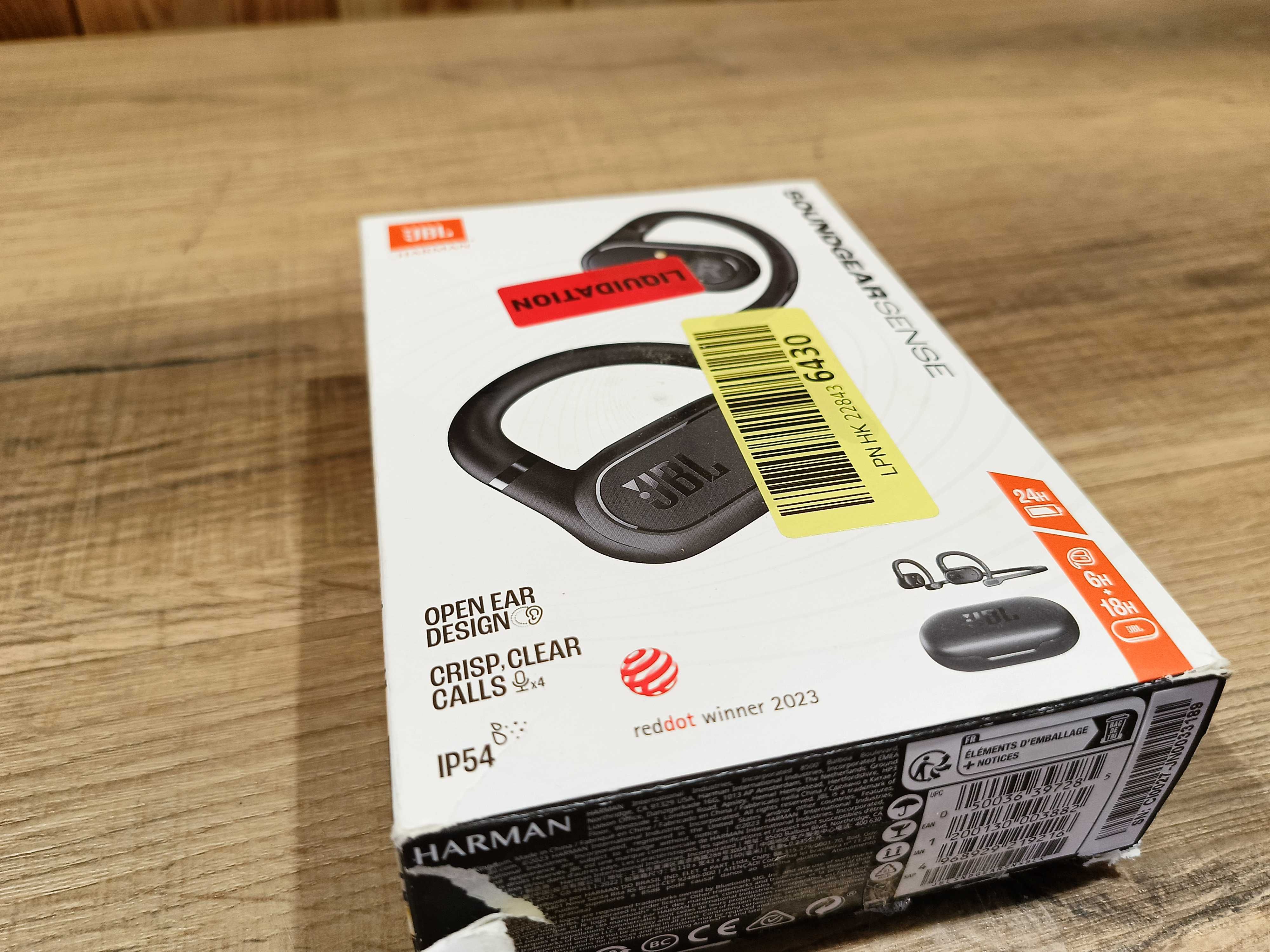 JBL Soundgear Sense Bezprzewodowe Słuchawki Otwarte