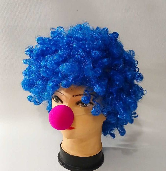 Ніс клоунський поролоновий  Вуса  Борода театральна