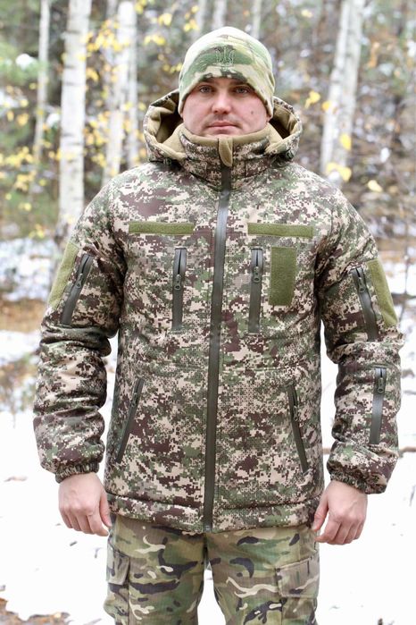 Зимова куртка НГУ Куртка зимова Хижак зимова куртка хижак на омні хіт