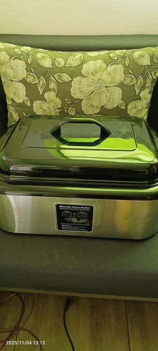 Подогреватель камней для массажа. Стоун терапия.