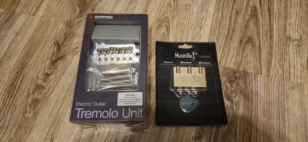 Tremolo WILKINSON by Gotoh VG300 + mosiężny blok