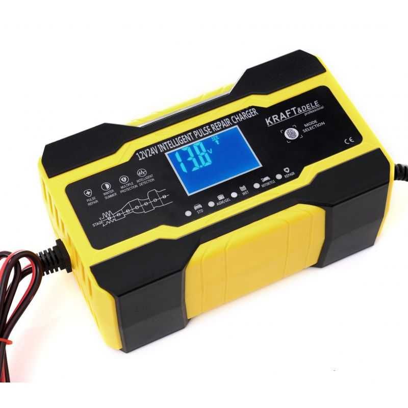 KRAFT&DELE Ładowarka Prostownik Akumulatora 12/24v Samochodow KD1291
