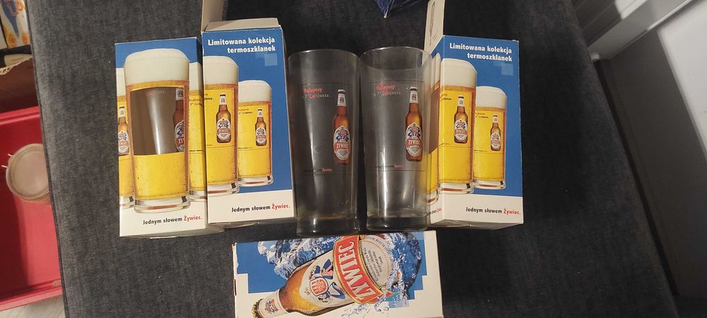 Limitowana kolekcja termoszklanek pokale Żywiec Bosman