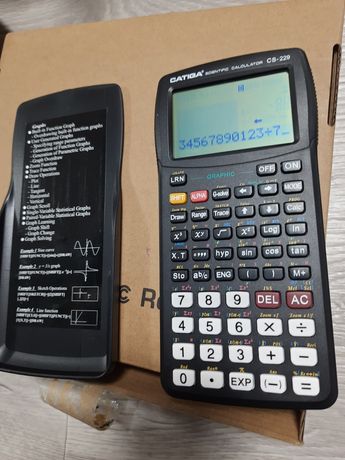 Инженерный калькулятор catiga cs-229