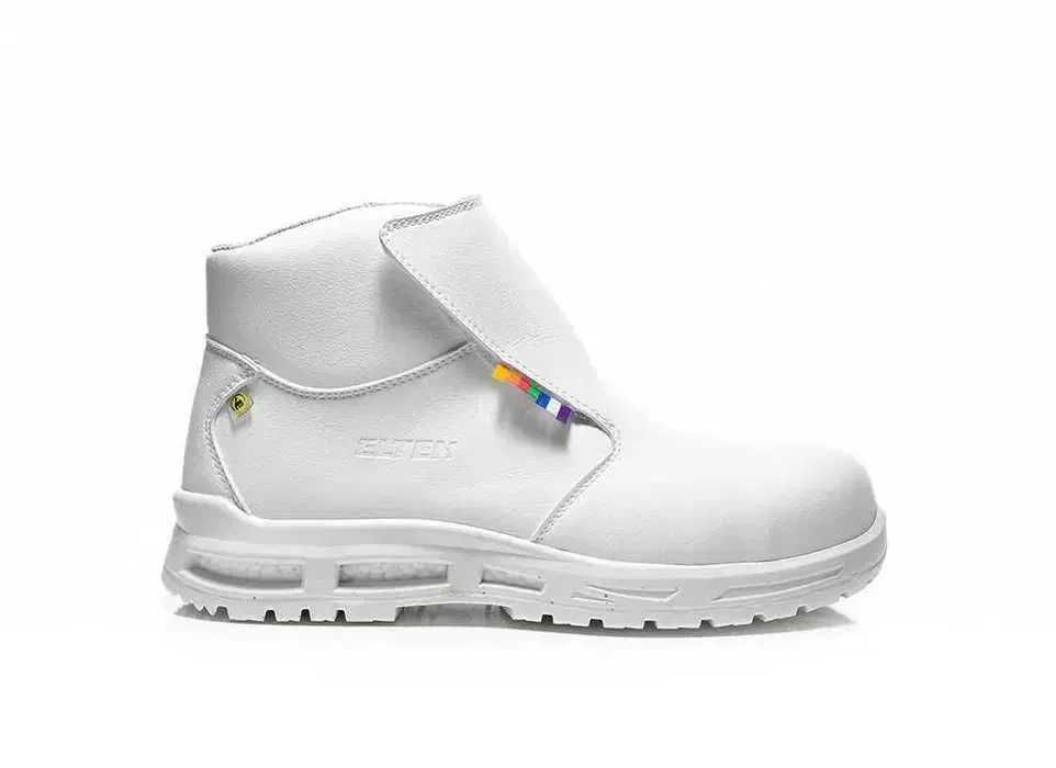 Buty robocze Elten BRICE XXTM white Mid ESD S3S R.37 (166)