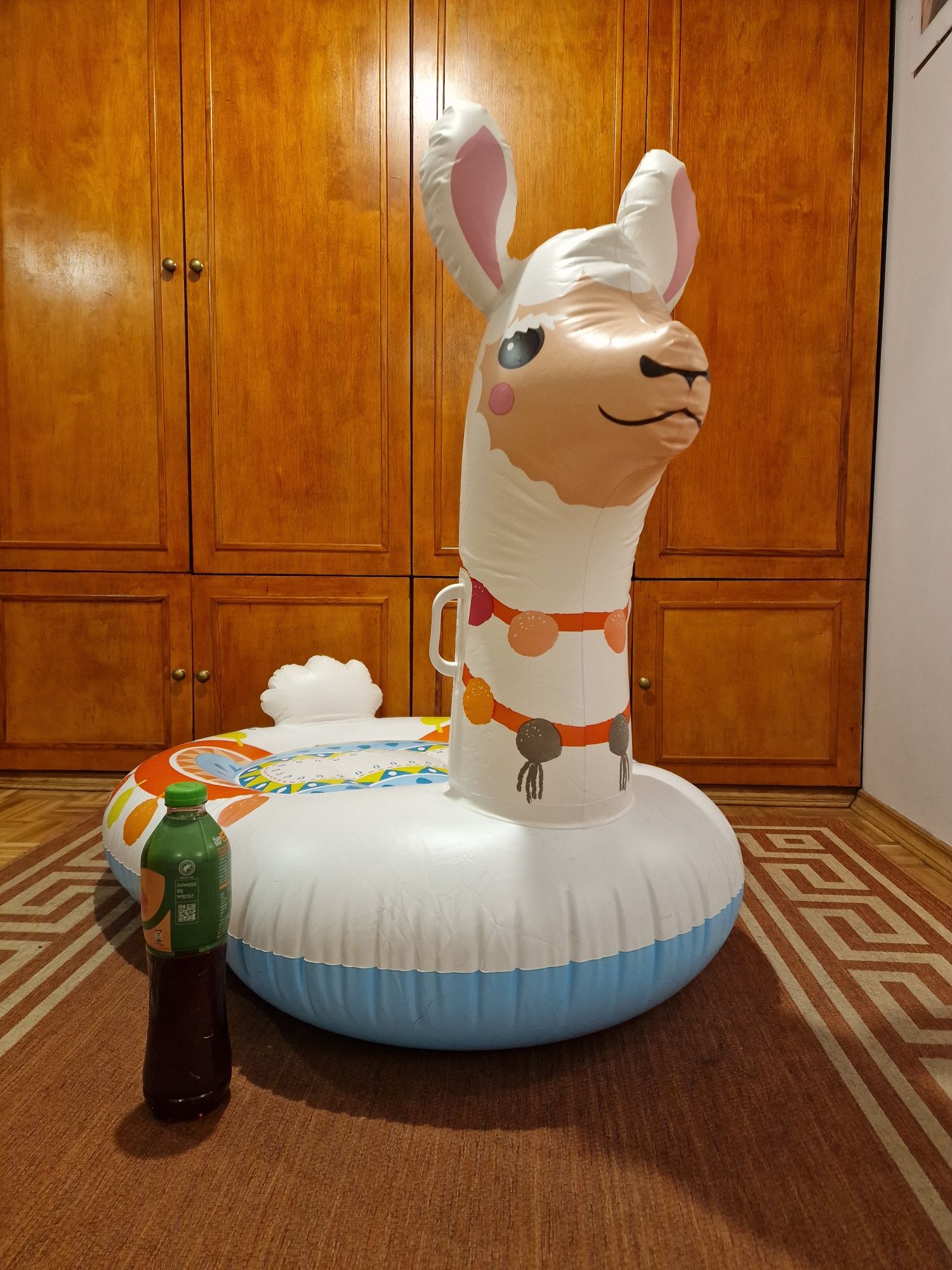 Dmuchana lama INTEX, materac do pływania