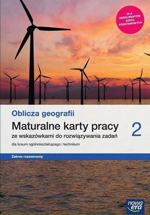 Oblicza geografii 2 Maturalne karty pracy Zakres rozszerzony