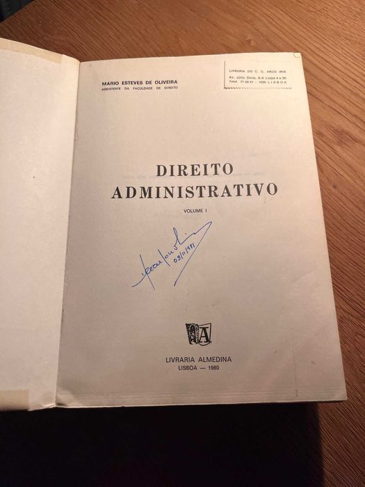 Direito Administrativo (M. Esteves de Oliveira)