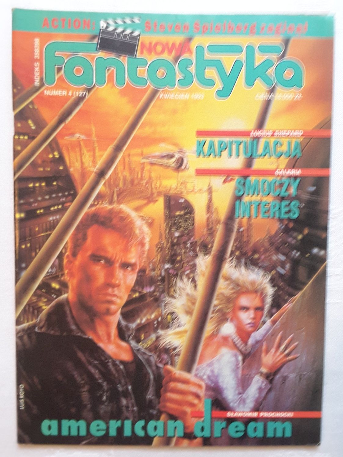 Czasopismo Nowa Fantastyka nr 4 (127) Kwiecień 1993