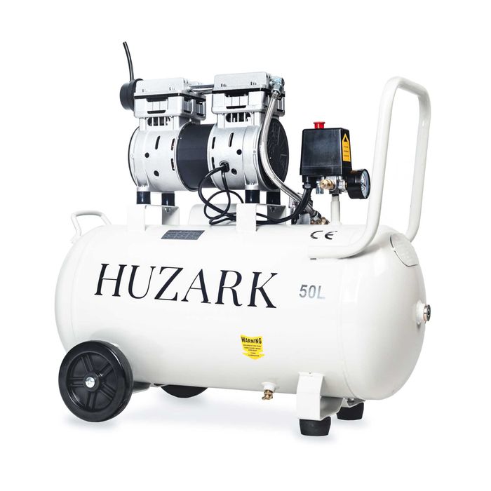 Profesjonalny Kompresor bezolejowy sprężarka bezolejowa 50L 8bar