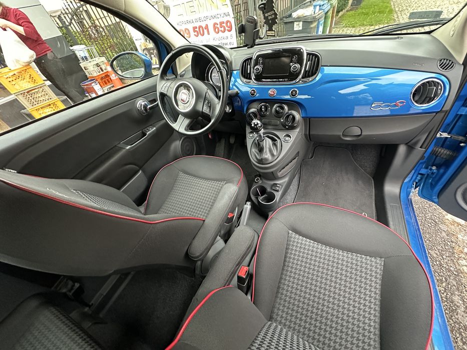 Fiat 500 sport 1,4 cabrio  FV 23%