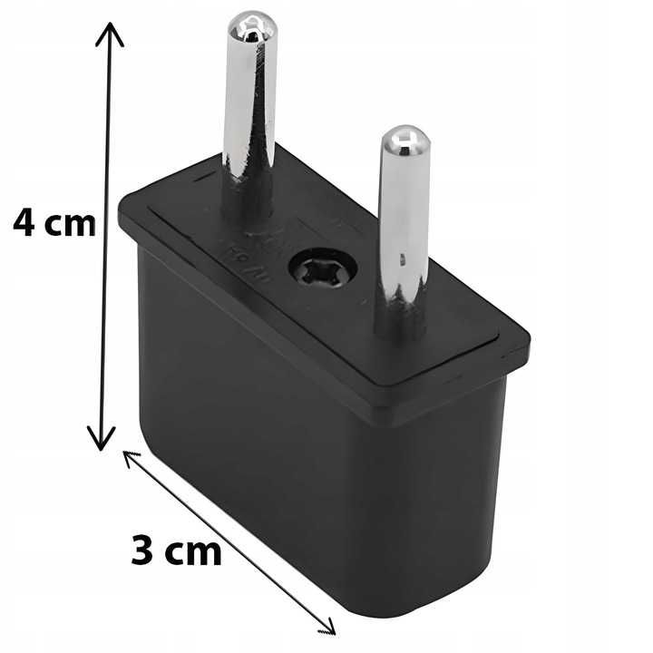 ADAPTER SIECIOWY wtyczka przejściówka EU PL USA CN nowy sprawny niska