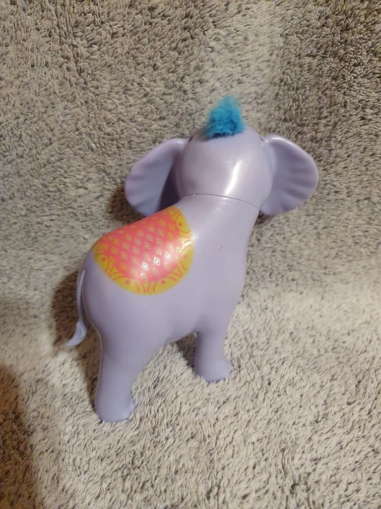 Lalka Enchantimals Ekaterina Elephant ze zwierzątkiem, słoń, Mattel