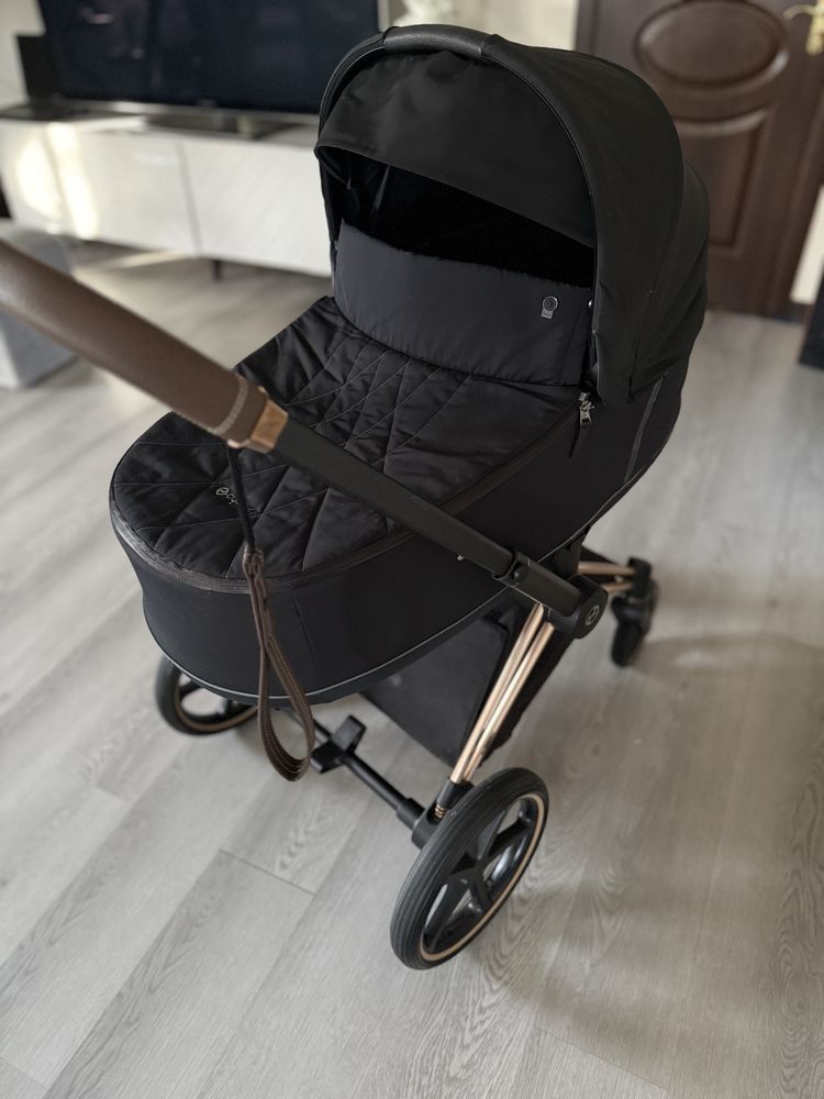 Візочок коляска 2 В 1 Cybex Priam Rosegold