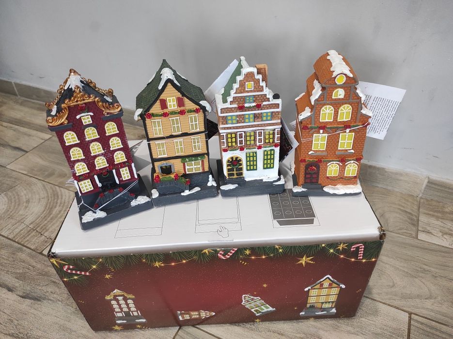 Zestaw domków LED z serii magic village