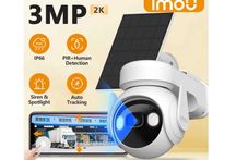 Аккумуляторная камера Imou Cell PT Lite 3mp Kit + солнечная панель