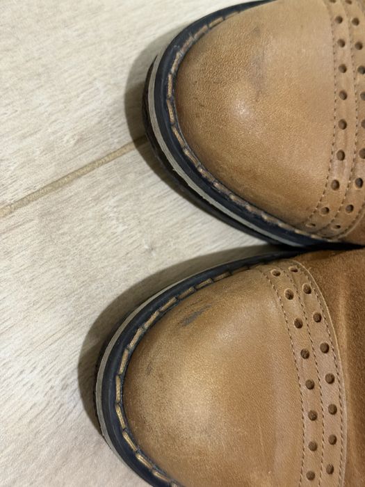 Шкіряні лофери коричневого кольору