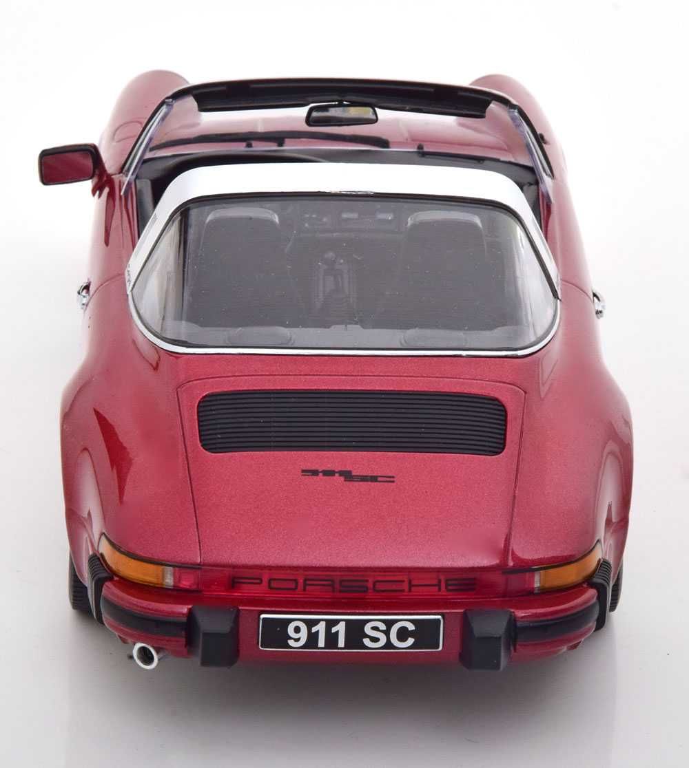 Model 1:18 KK-Scale Porsche 911 SC Targa 1978 red metallic