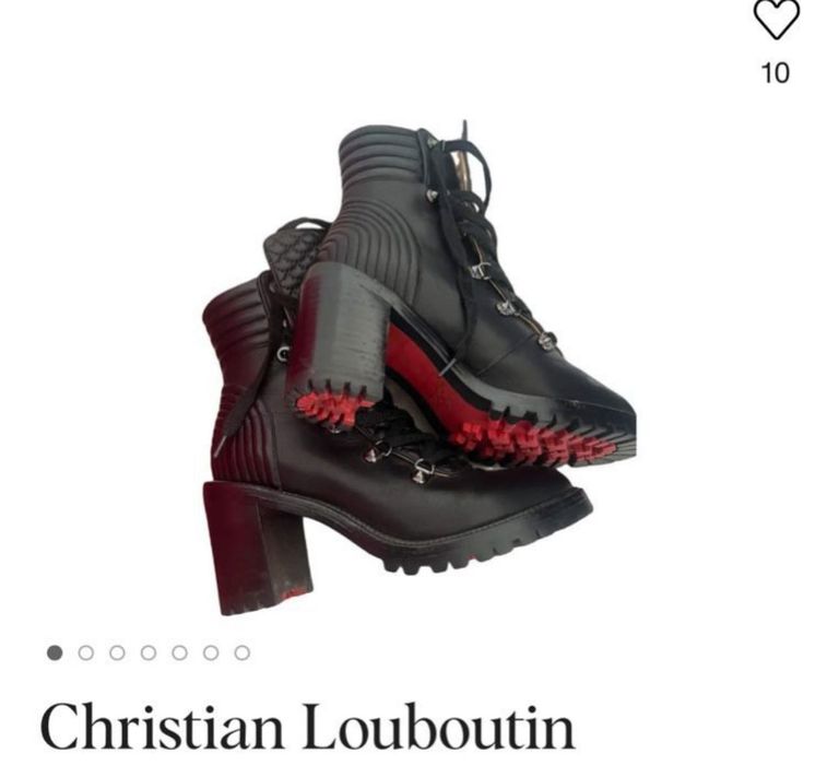 Christian Louboutin ботільони