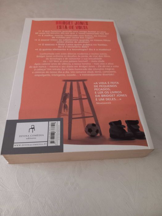 Livro NOVO Bridget Jones Ele Dá-me a Volta à Cabeça Helen Fielding Mad