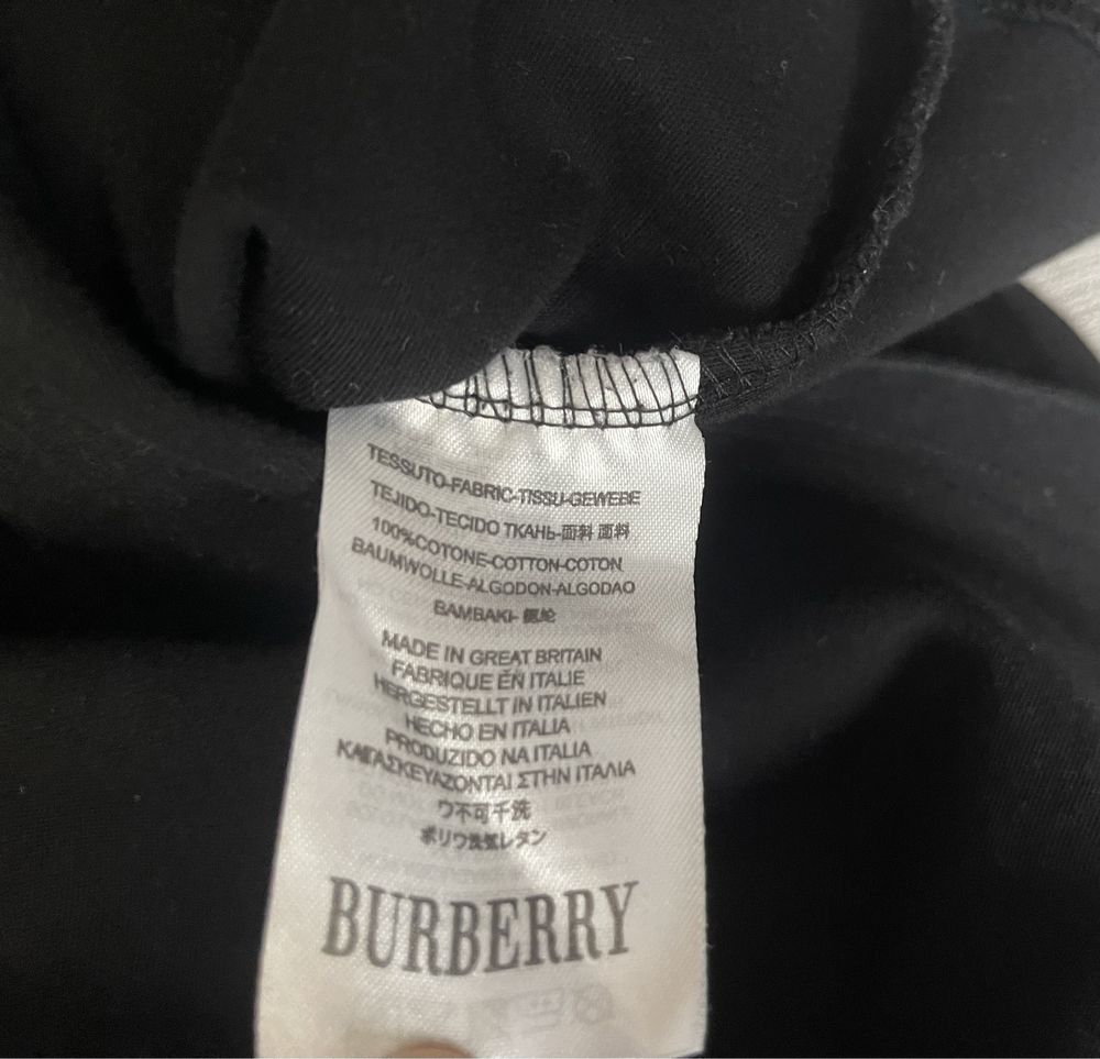 Футболка polo Burberry оригінал