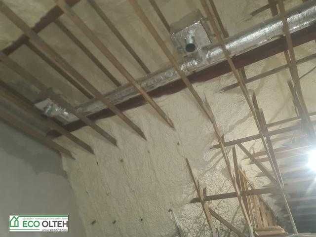 tanie docieplenie stropów, poddaszy pianą PUR