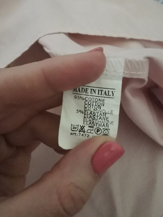 Boho Blado różowa bluzka w opadającymi rękawami z kwiatowym haftem