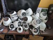 Kamery do monitoringu monitoring komplet 20 sztuk BCS Dahua białe