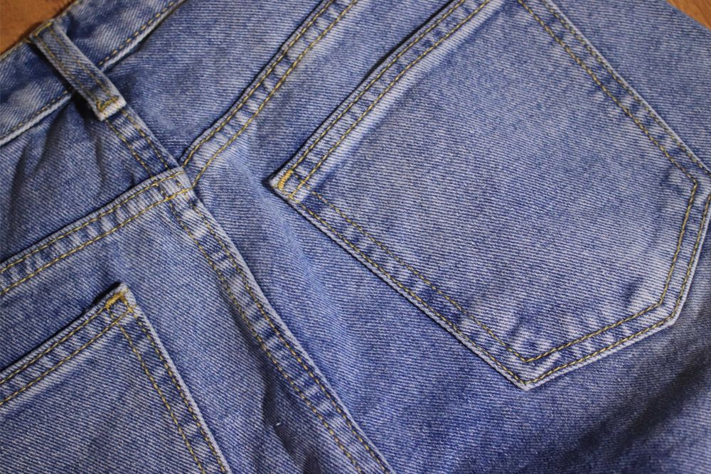 Spodnie Prettylittlething r. 36 damskie jeansowe nieb bawełniane