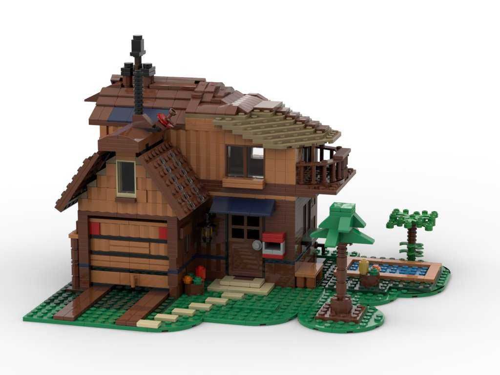 Lego 21318 Treehouse Domek na drzewie alternatywa - sama instrukcja