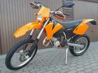 Ktm 125 exc zarejestrowany