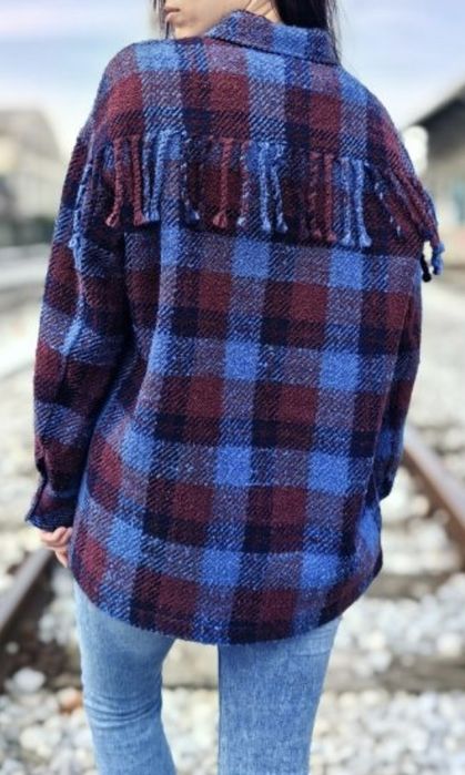 Картата жіноча куртка-сорочка S.Oliver,  роз. L (48)