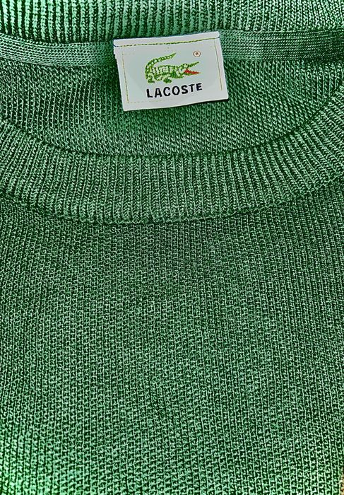Camisola Lacoste vintage verde escura”