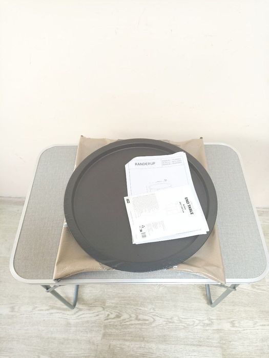 Столик черный декоративный