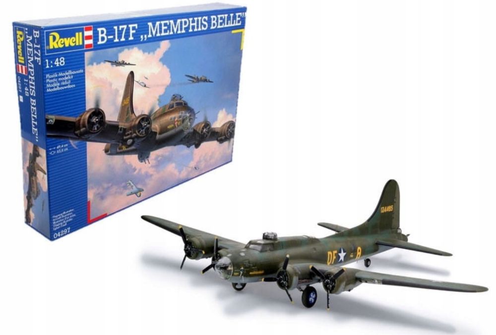 SAMOLOT 1/48 Revell 04297 model B-17F MEMPHIS BELLE