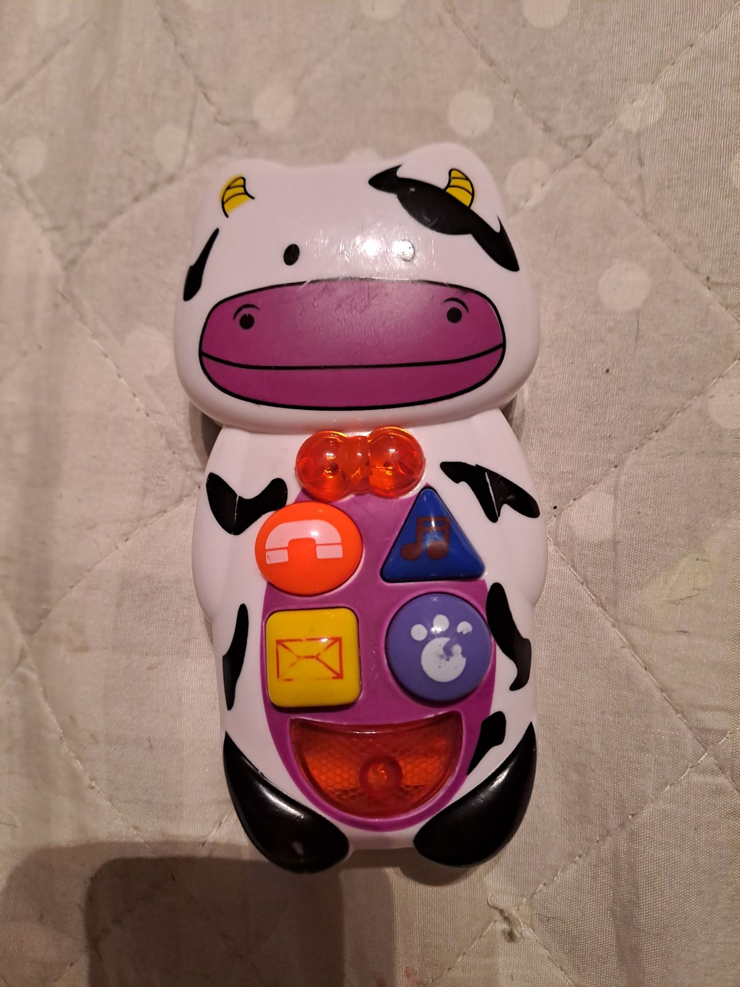 Telefon krówka dla dzieci