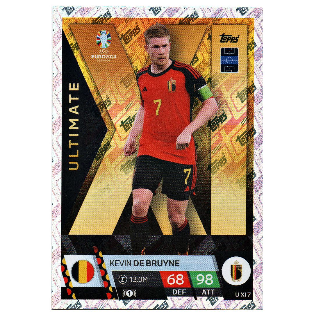 Karta Topps Euro 2024 Germany Kevin De Bruyne U Xi 7 Ultimate