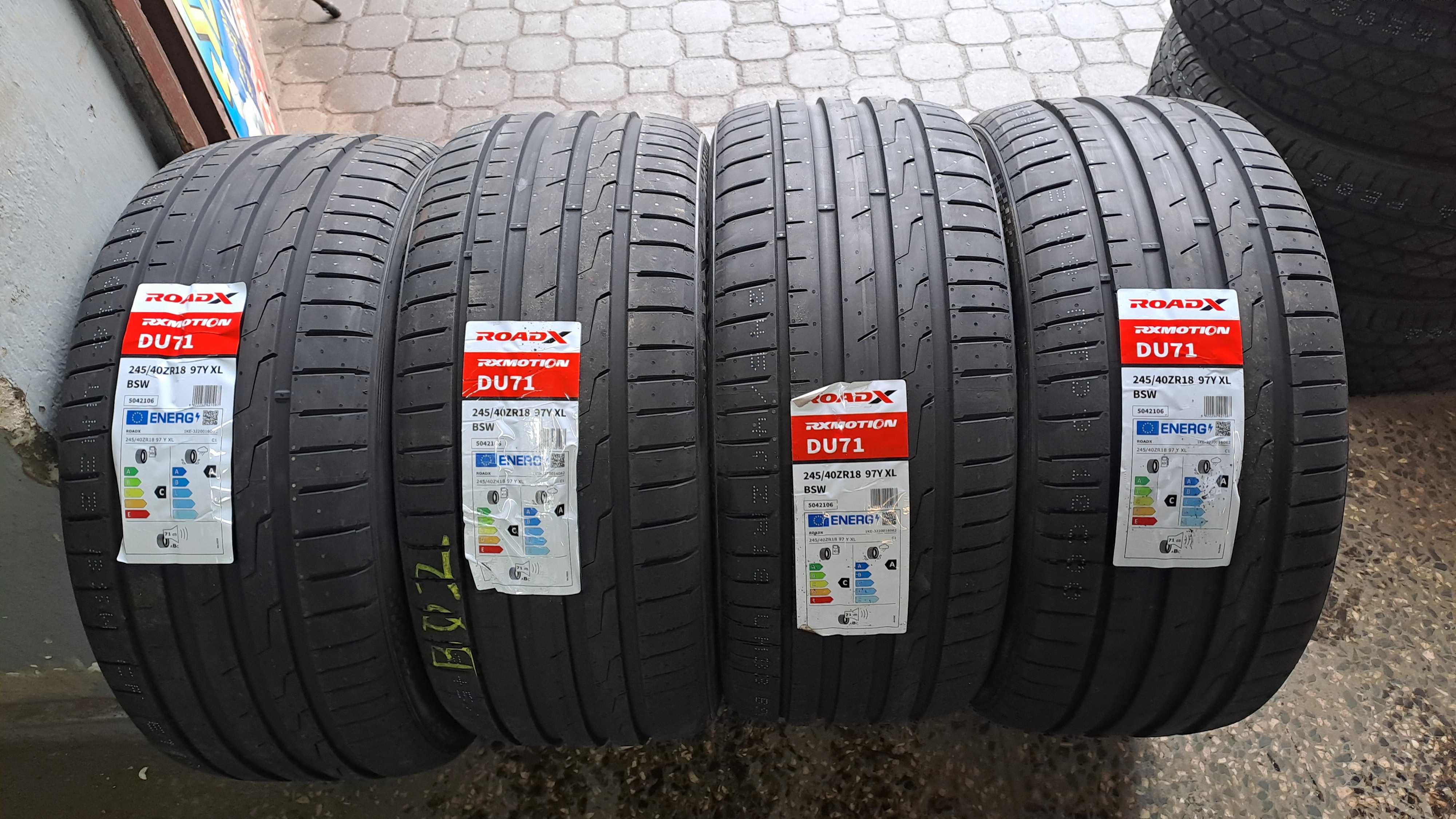 245/40r18 roadx nowe opony letnie montaz w cenie