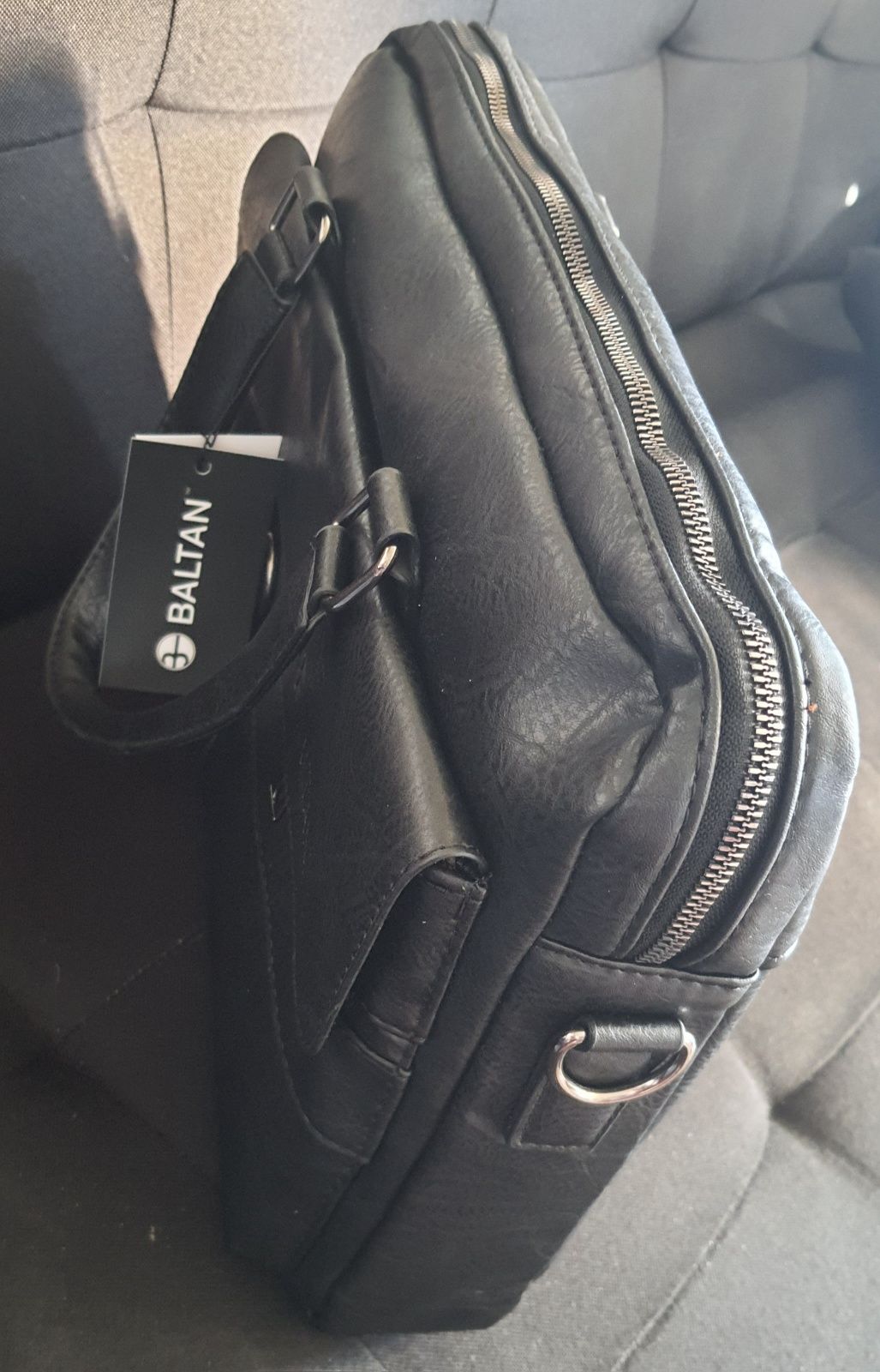Torba na laptopa 15,6" skóra ekologiczna