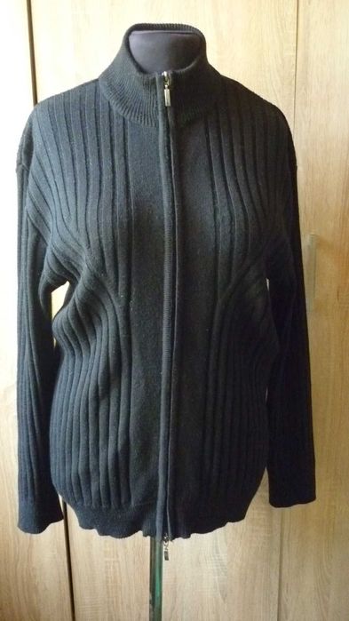 Vunic- wełniany męski rozpinany sweter  r; XXL