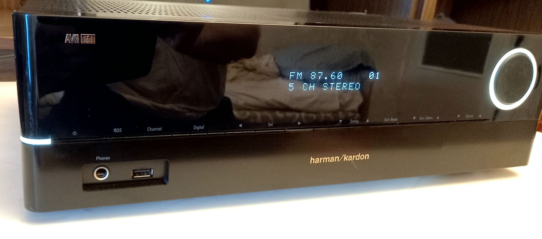 Harman kardon avr-151 5.1×75w HDMI/Optical/USB/4K/ARC/DLNA/vTuner