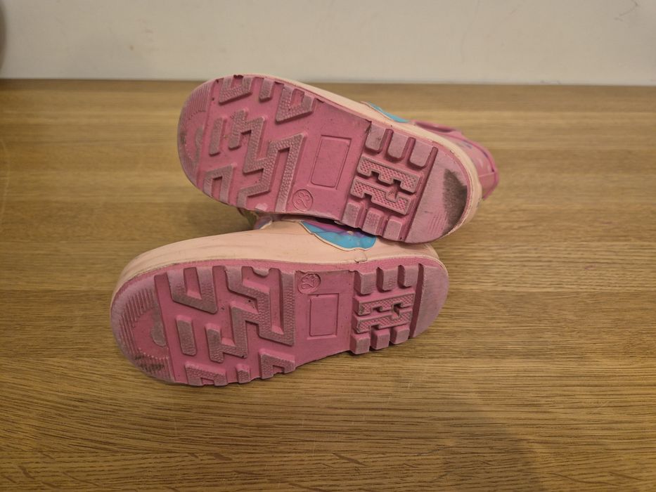 Kalosze rozmiar 23 dla dziewczynki