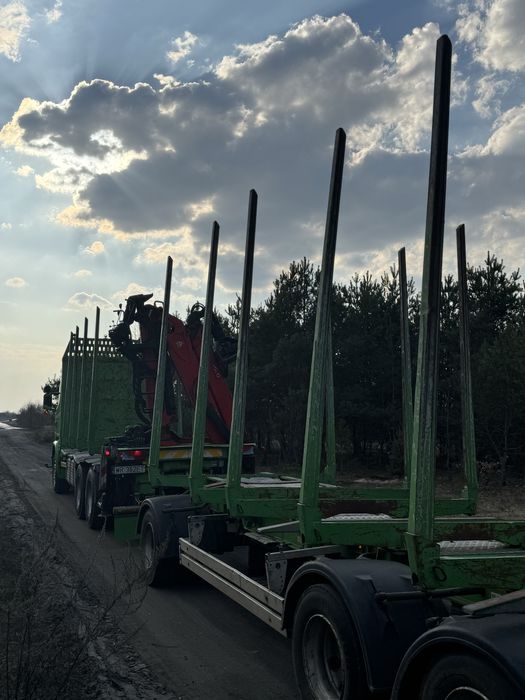 Scania do drewna cały zestaw do lasu do drzewa epsilon