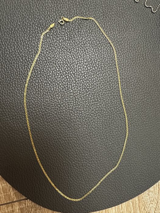 Zloty lancuszek proby 585