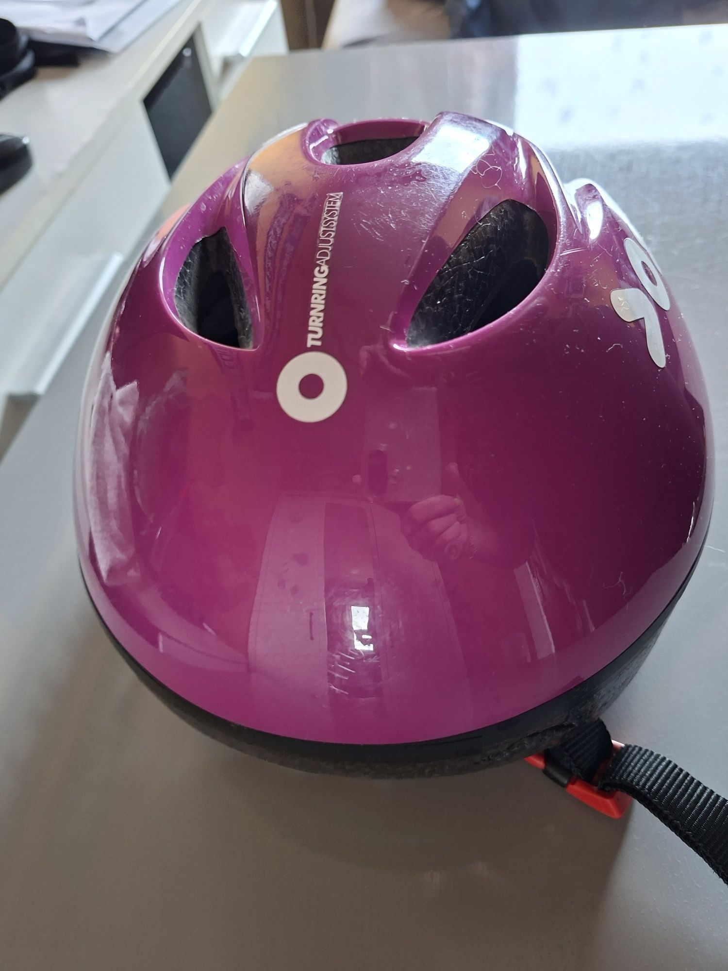 Kask 52-56cm obwodu, dziecięcy/młodzieżowy